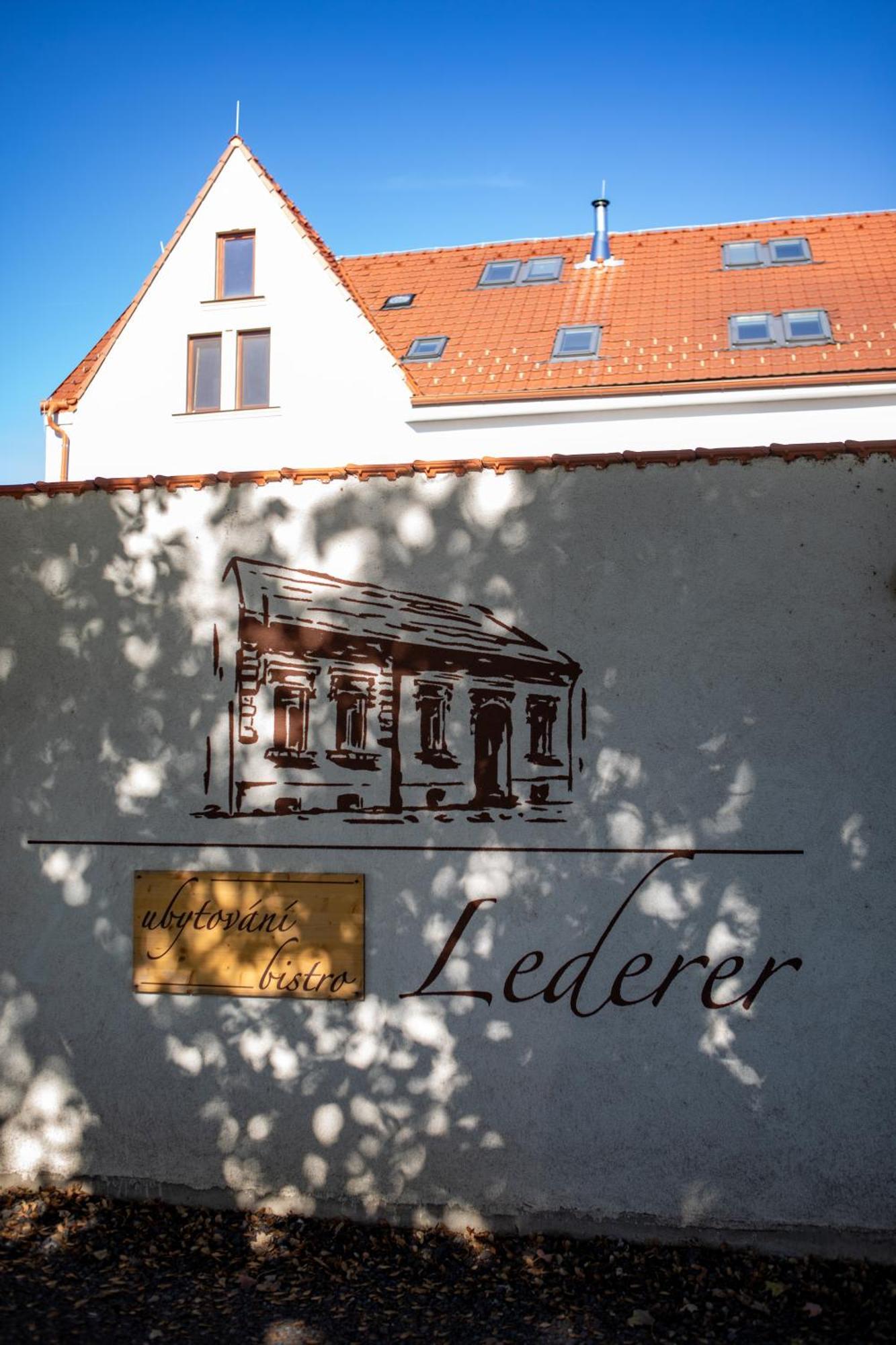 Penzion Lederer Dolní Dunajovice Exterior foto